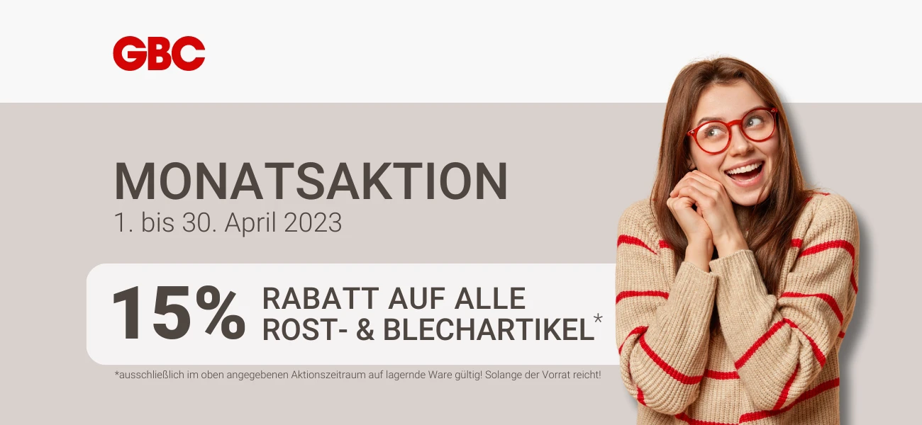 20230403 GBC FLORISTIK Monatsaktion April Rost- und Blechartikel v1
