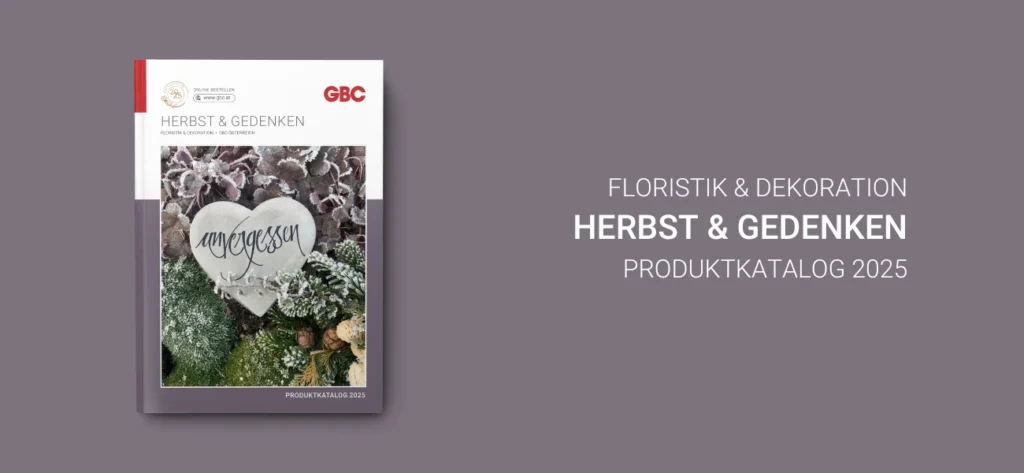 Neu erschienen: GBC Österreich Katalog Herbst & Gedenken 2025