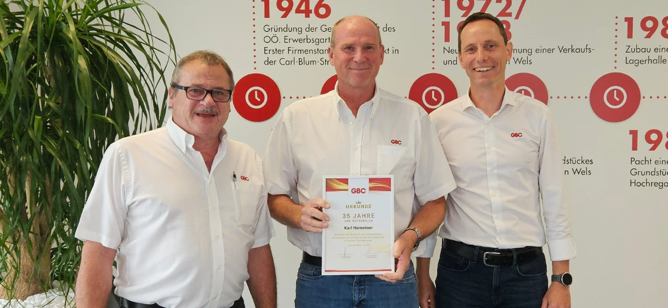 Blog 35 Jahre Karl Hametner GBC Österreich
