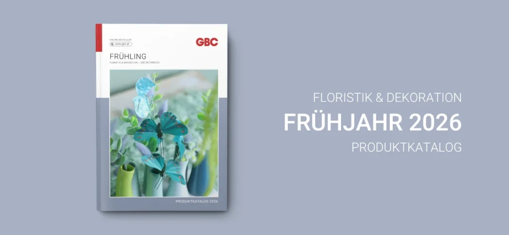 Der Frühjahrskatalog 2026 von GBC Österreich: Frische Ideen für einen farbenfrohen Saisonstart